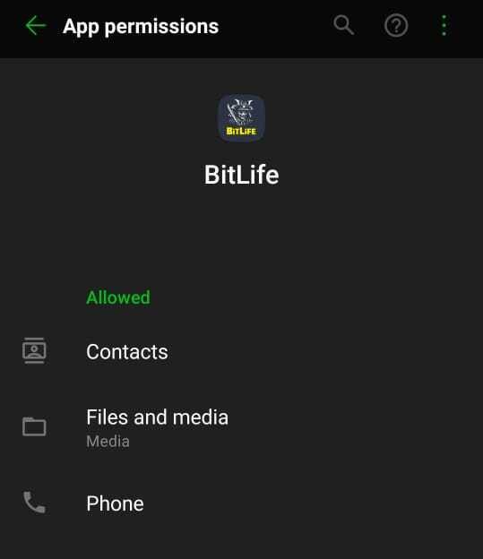 Bitife Mod apk permissions and requirements for android