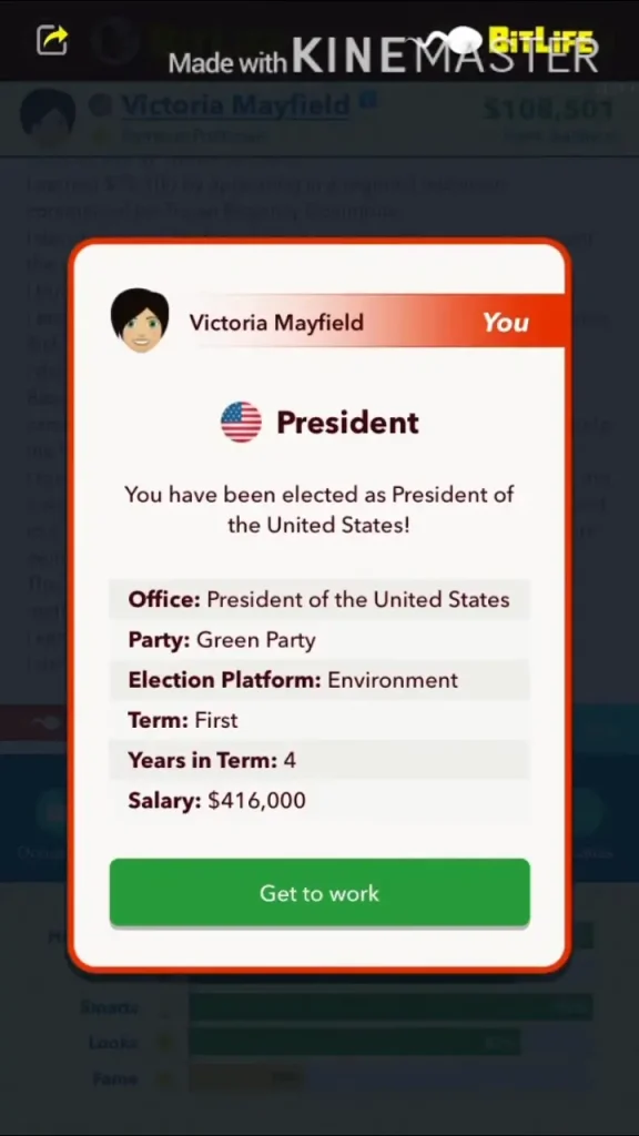 How to become a president in bitlife