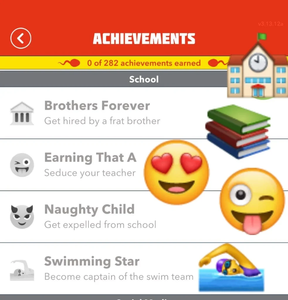 School achievements in bitlife