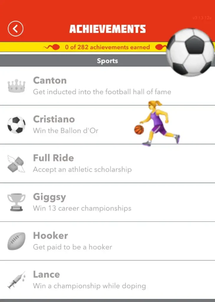 Sport-achievement-list-in-Bitlife