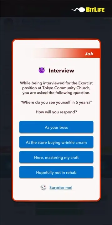 Exorcist interview