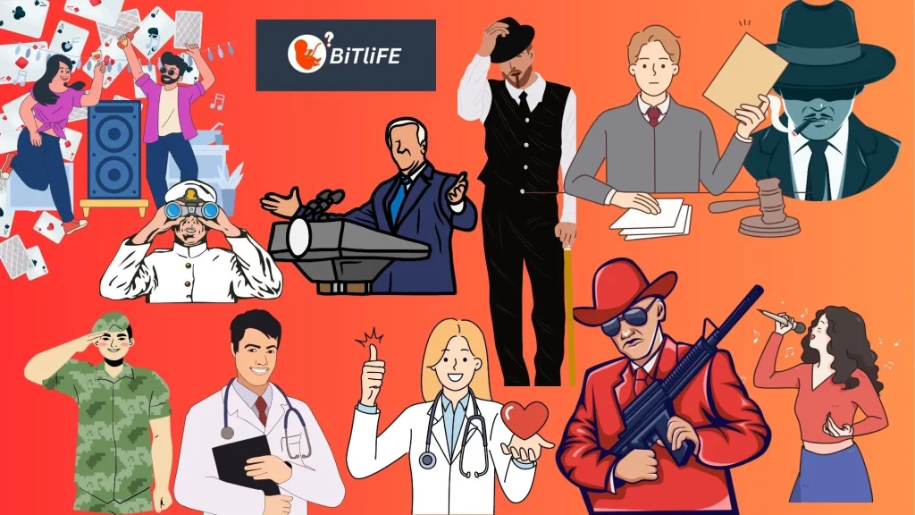 Bitlife Careers and activities