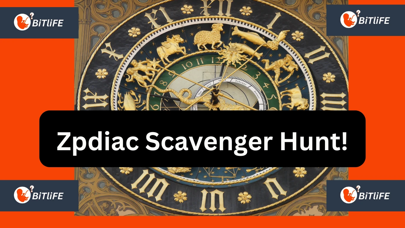 Zodiac Scavenger Hunt In Bitlife 1 Zodiac Scavenger Hunt! Bitlife