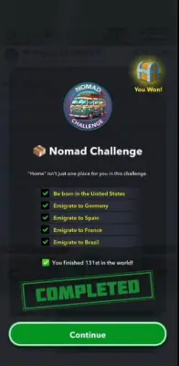 How to complete Nomad challenge in Bitlife 1 How to complete Nomad challenge in Bitlife