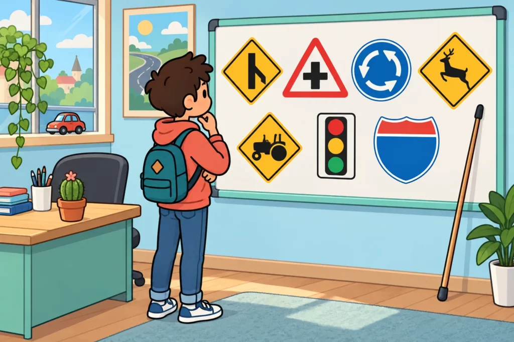 BitLife Driving Test Answers: Every Road Sign Explained 3 All BitLife road signs answer chart
