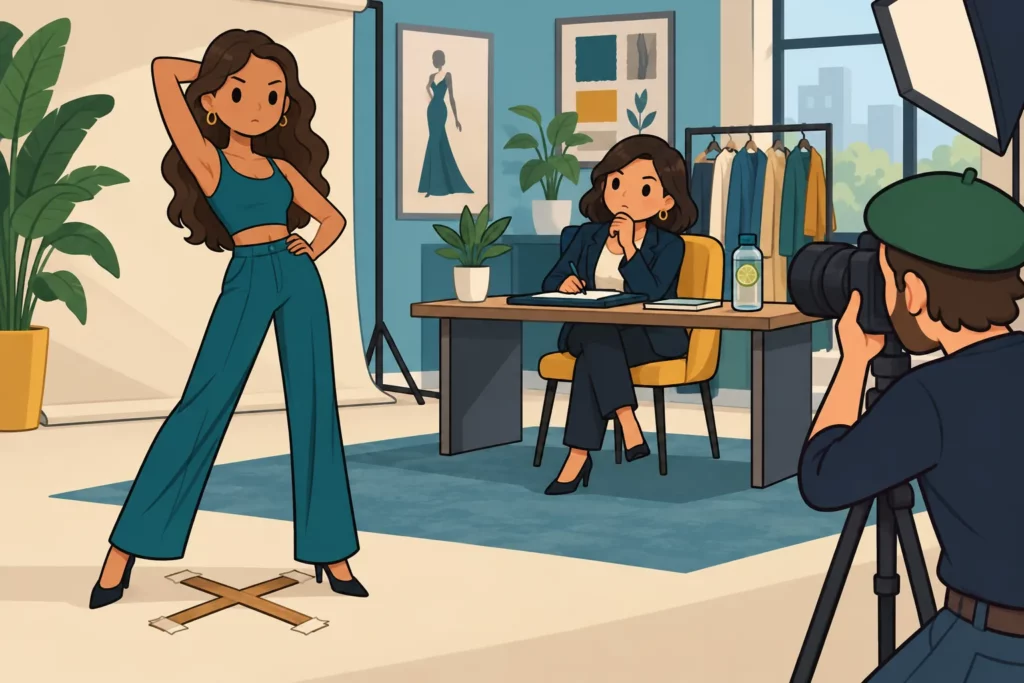 BitLife Model Audition Answers and Career Guide 2 BitLife model performing a confident casting audition