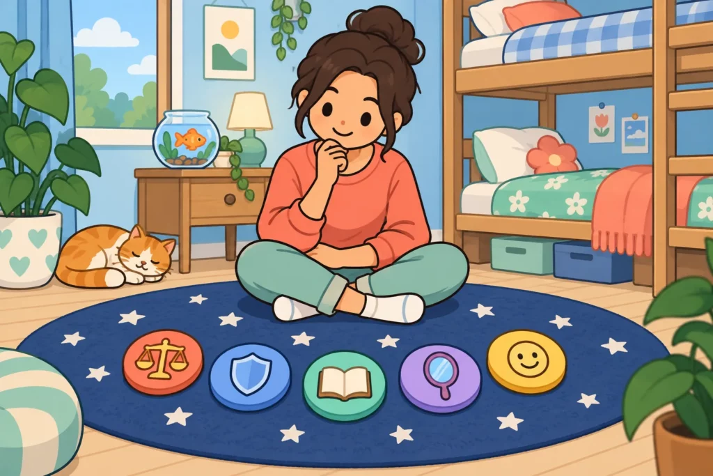 What Does Karma Do in BitLife? All 5 Stats Explained 2 BitLife five character stats overview