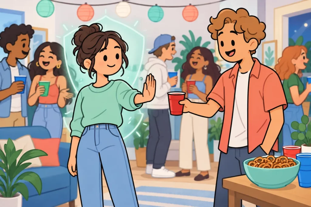 What Does Karma Do in BitLife? All 5 Stats Explained 4 BitLife character using Willpower to refuse alcohol