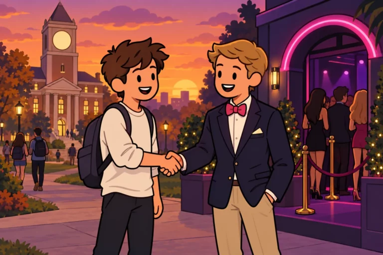 BitLife character completing the Gimme Gimme challenge