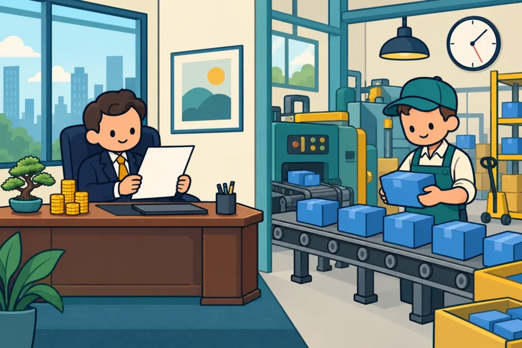 BitLife corporate CEO and business owner at work