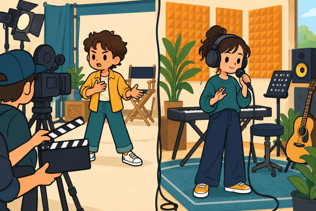 BitLife actor and singer developing performance skills