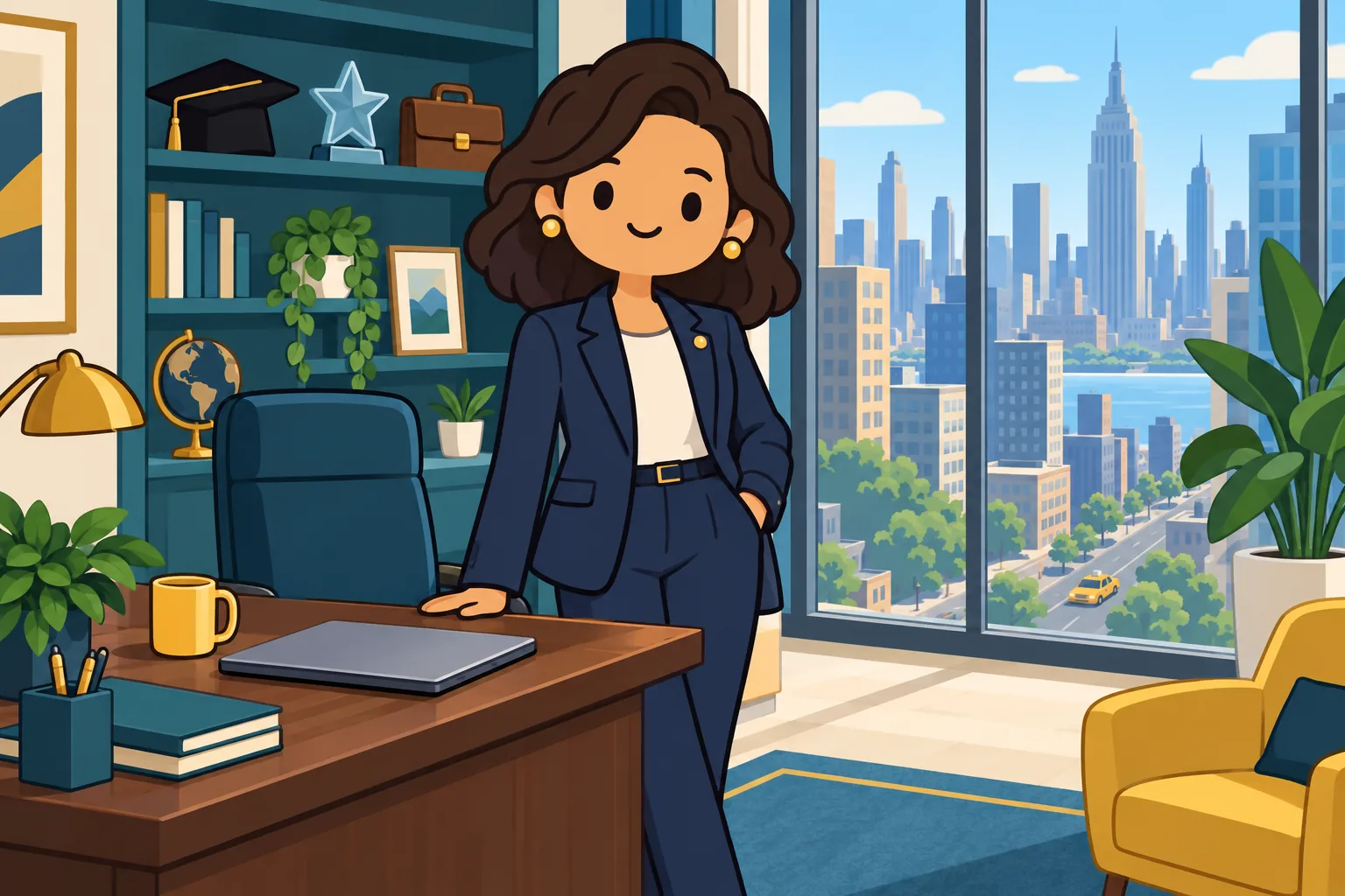 How to Become a CEO in BitLife: Corporate Career Guide 1 BitLife CEO standing in an executive office