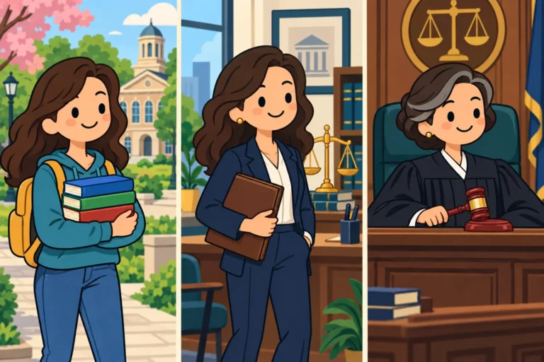 BitLife student becoming a lawyer and judge