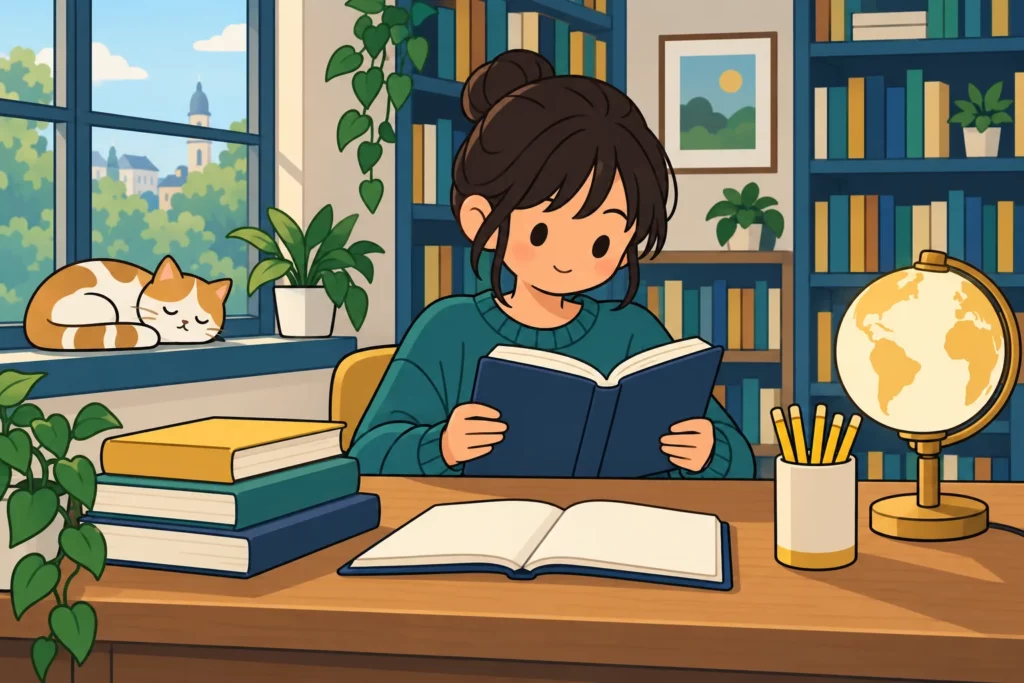 How to Become a Lawyer in BitLife: Law School and Judge 2 BitLife student reading to build Smarts