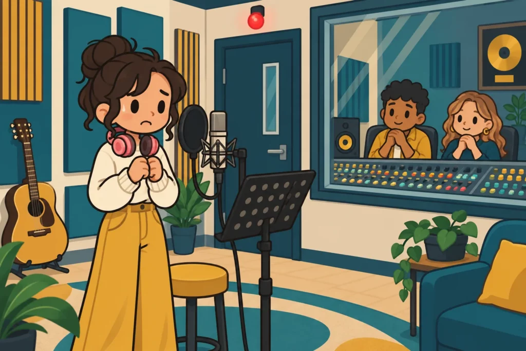 How to Become a Singer in BitLife: Rap and K-pop Routes 3 BitLife singer auditioning in a recording studio